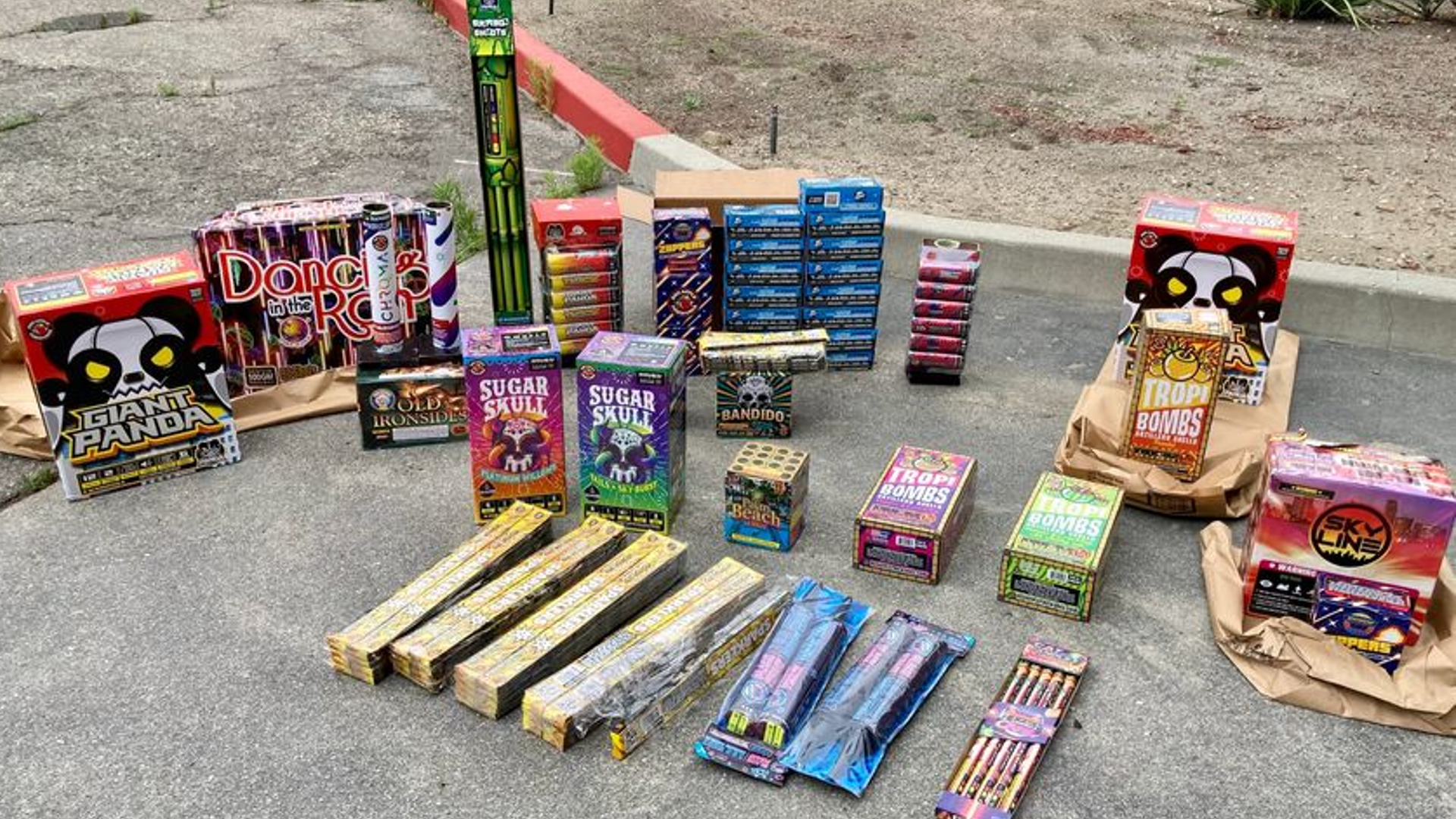 Oxnard Police Seize Thousands of Illegal Fireworks from Meat Market